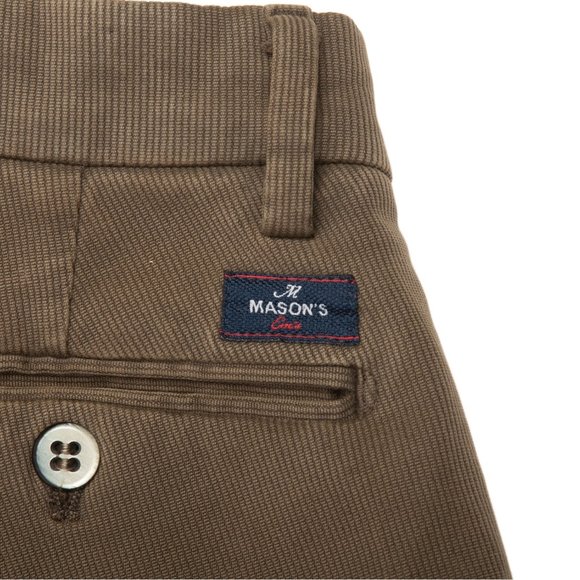 Mason’s Sage Green Stretch Twill New York Pants - Picture 2 of 7